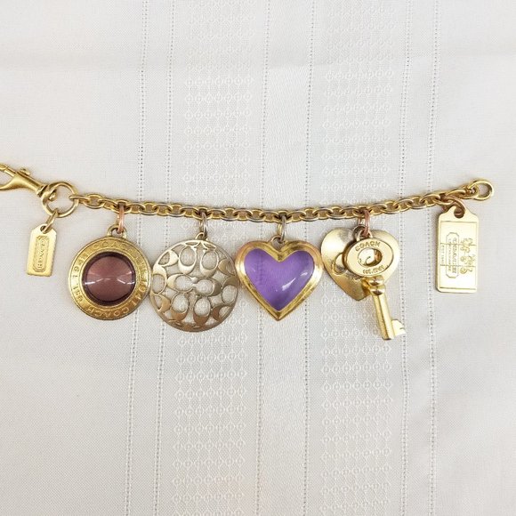 Coach Large Medallion Bracelet